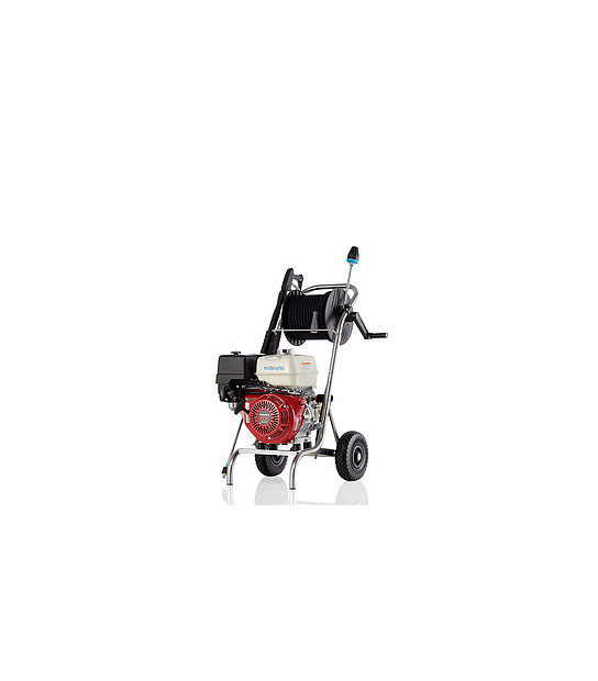 Kranzle Quadro Series  Quadro 1200 TST Automatic Cold Water Pressure Washer  - with 20m Hose Reel & DirtKiller Lance 415V - K40422